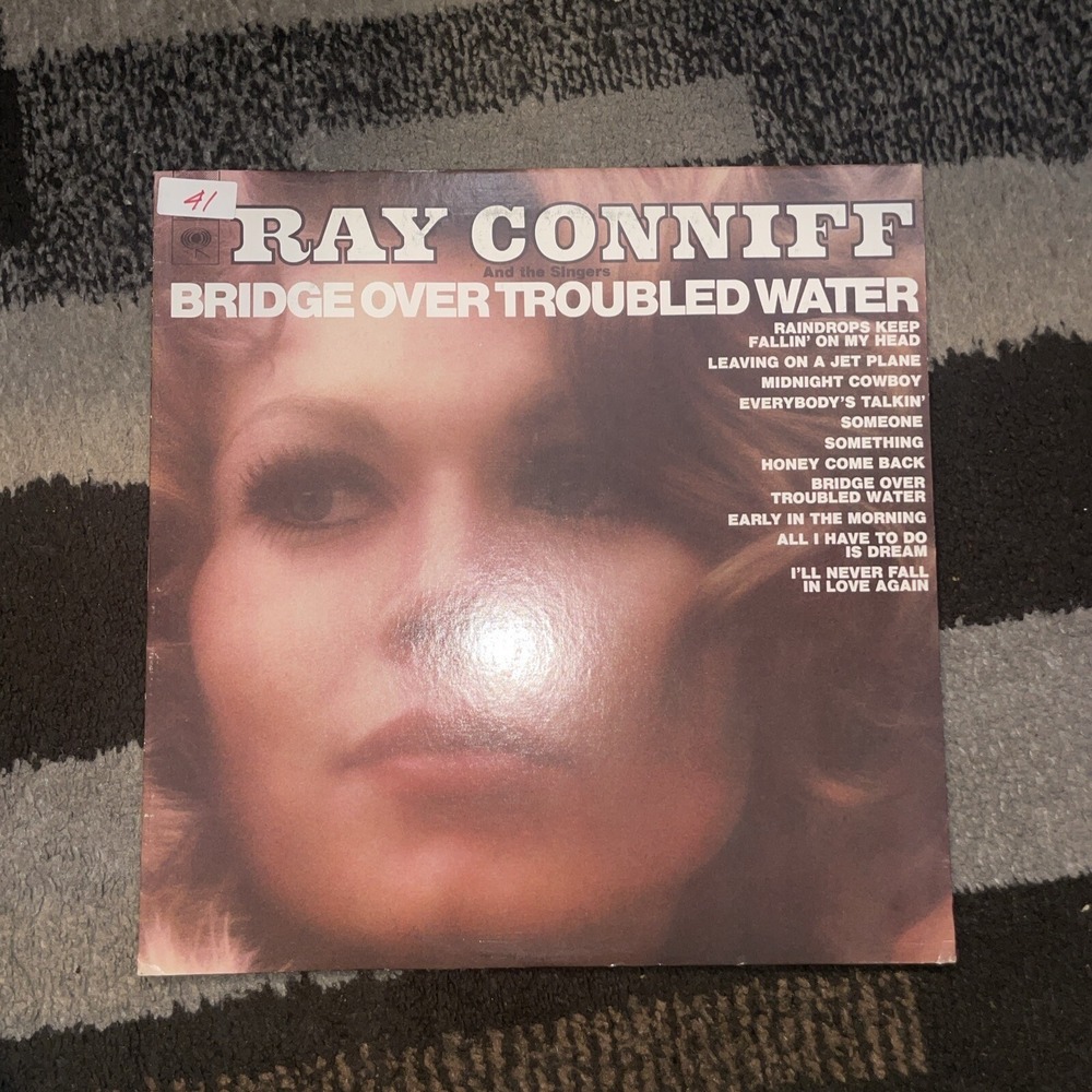 Columbia Ray Conniff Bridge Over Troubled Water Vinyl LP CS 1022 Good Condition